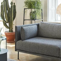 HAY Silhouette 2 Sitzer Sofa Füße Stahl| Sofas
