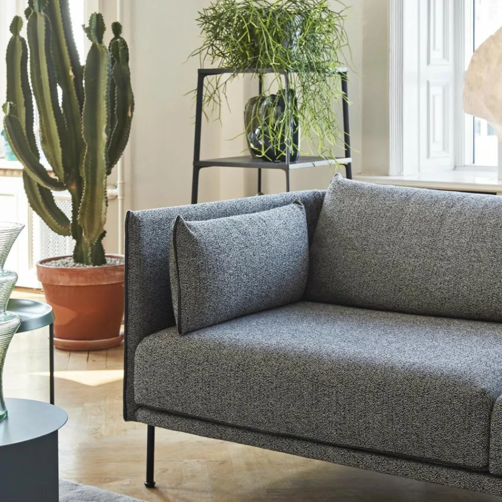 HAY Silhouette 2 Sitzer Sofa Füße Stahl| Sofas