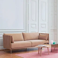 HAY Silhouette 2 Sitzer Sofa Füße Stahl| Sofas