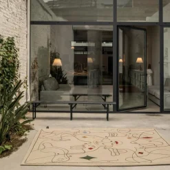 Outdoor-Textilien^nanimarquina Silhouette Outdoor Teppich