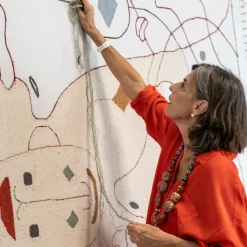 Outdoor-Textilien^nanimarquina Silhouette Outdoor Teppich