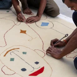 Outdoor-Textilien^nanimarquina Silhouette Outdoor Teppich