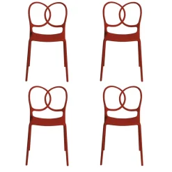 Stühle|Gartenstühle^Driade Sissi Gartenstuhl 4er Set