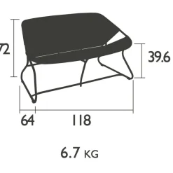 Fermob Sixties Gartenbank| Gartenbänke