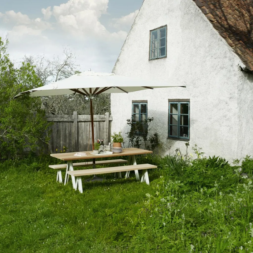 Fritz Hansen Skagerak Atlantis Sonnenschirm quadratisch 330x330cm| Sonnenschirme