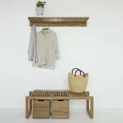 Aufbewahrungsboxen^Fritz Hansen Skagerak Cutter Box mit Rollen L