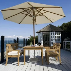 Gartenstühle^Fritz Hansen Skagerak Drachmann Gartenarmlehnstuhl