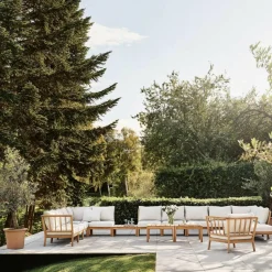 Garten-Beistelltische^Fritz Hansen Skagerak Tradition Outdoor Couchtisch H 27cm