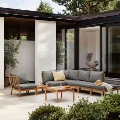 Garten-Beistelltische^Fritz Hansen Skagerak Tradition Outdoor Couchtisch H 40cm