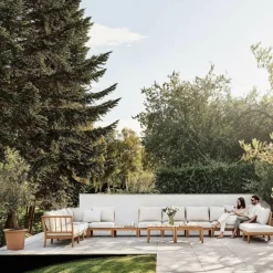 Garten-Beistelltische^Fritz Hansen Skagerak Tradition Outdoor Couchtisch H 40cm