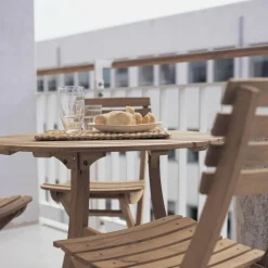 Fritz Hansen Skagerak Vendia Gartentisch Ø 75cm| Garten-Bistrotische