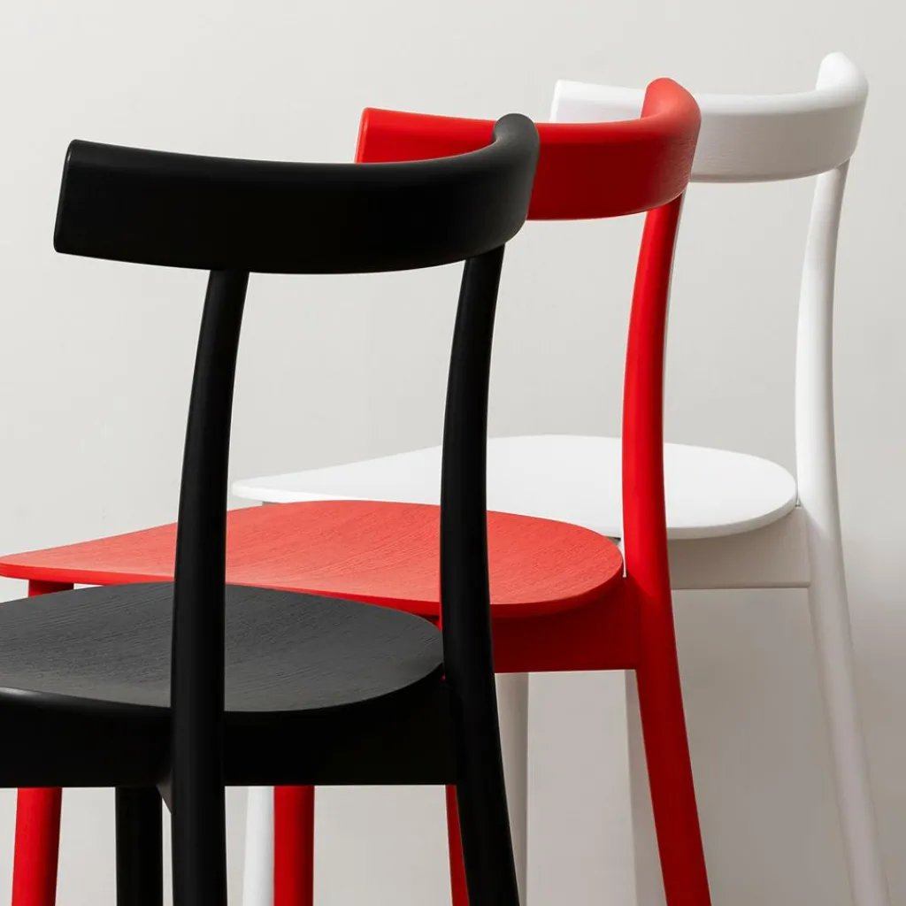 Stühle^Nine Skinny Wooden Stuhl