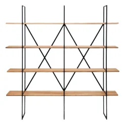 Regale^Zeus Slim Irony Bücherregal 190x35x190cm