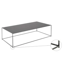 Beistelltische|Tische^Zeus Slim Irony Beistelltisch 124x62x34cm