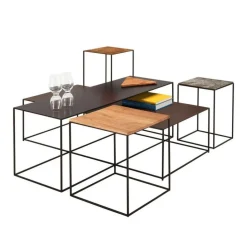 Zeus Slim Irony Beistelltisch 124x41x46cm| Beistelltische