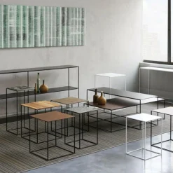 Tische^Zeus Slim Irony Beistelltisch 124x41x46cm