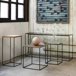 Beistelltische^Zeus Slim Irony Beistelltisch 41x41cm