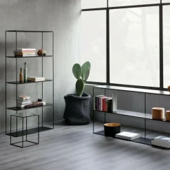 Regale^Zeus Slim Irony Regal 82x31x164cm