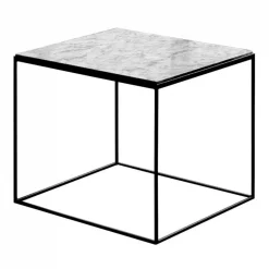 Zeus Slim Marble Beistelltisch 54x54x48cm| Tische|Beistelltische