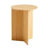 Beistelltische|Tische^HAY Slit Beistelltisch Holz rund H47cm