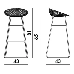 Barhocker^Kartell Smatrik Barhocker
