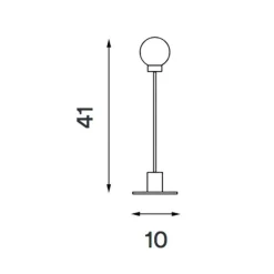 Northern Snowball Tischleuchte| Nachttischleuchten