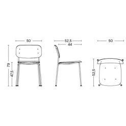 HAY Soft Edge 40 Stuhl| Stühle