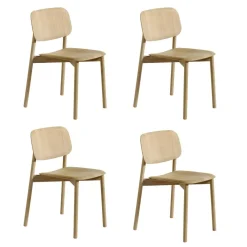 Stühle^HAY Soft Edge 60 Stuhl 4er Set