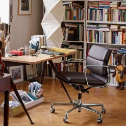 Vitra Soft Pad Chair EA 217 Bürostuhl verchromt| Bürostühle
