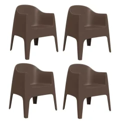 Stühle^Vondom Solid Armlehnstuhl 4er Set