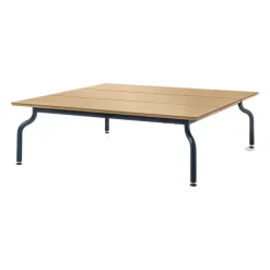 Magis South Gartentisch niedrig 120x120cm Teak| Garten-Beistelltische