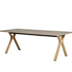 Tische^Andersen Furniture Space Esstisch ausziehbar Beine Massivholz 220x95cm