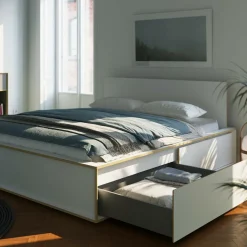 Betten^Müller Small Living Spaze Einzelbett mit hohem Kopfteil 140x200cm