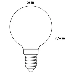 Leuchtmittel^Tala Sphere I LED E14 GLOBE 360° 4,6W =><noscript><img width=
