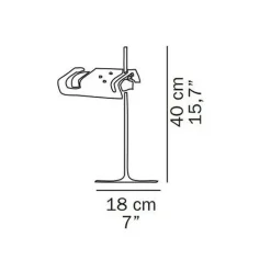 Tischleuchten|Nachttischleuchten^Oluce Spider 291 Tischleuchte