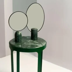 pols potten Spiegel Oval Marmor| Badaccessoires