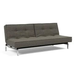 Innovation Living Splitback Schlafsofa Chrom 210x89cm| Schlafsofas