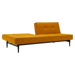 Schlafsofas^Innovation Living Splitback Styletto Schlafsofa Holz schwarz 210x91cm