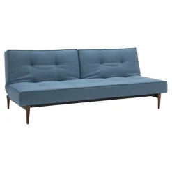 Innovation Living Splitback Styletto Schlafsofa Holz dunkel 210x91cm| Schlafsofas