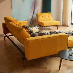 Sessel^Innovation Living Splitback Styletto Sessel Holz dunkel