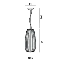 Pendelleuchten^Foscarini Spokes 1 MyLight LED Pendelleuchte