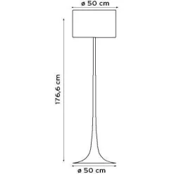 Stehleuchten^Flos Spun Light F Stehleuchte