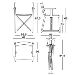 Magis Stanley Klappstuhl| Stühle|Gartenstühle