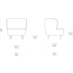 Sessel^Gubi Stay Lounge Sessel