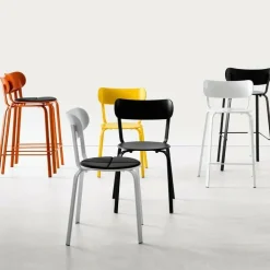 Stühle^Lapalma Stil S48 Stuhl Vierbeingestell stapelbar