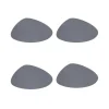 Barzubehör^HEY-SIGN Stone Glasuntersetzer 4er Set 15x13cm