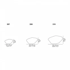 Oluce Stones Außenleuchte| Bodenleuchten Außen|Bodenleuchten Außen