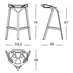 Barhocker^Magis Stool One Hocker