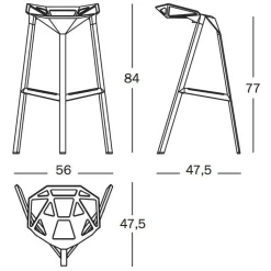 Barhocker^Magis Stool One Hocker