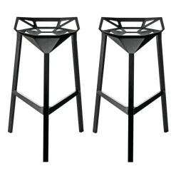 Magis Stool One Hocker H 74cm 2er Set| Outdoor-Barhocker